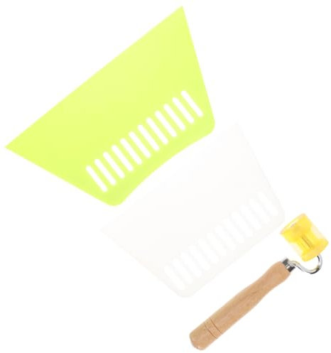 NUOBESTY Kit De Herramientas Para Empapelar Rodillo Para Alisar Papel Tapiz Herramienta Para Papel Tapiz Para Instalación Segura Paredes