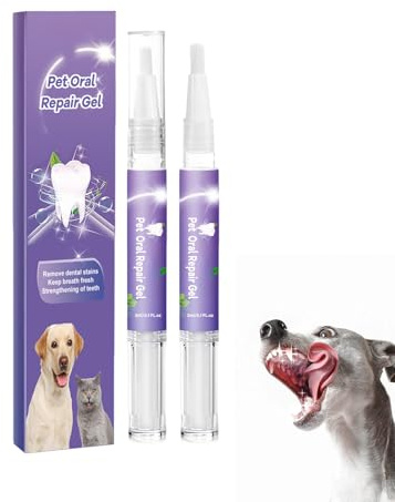 Pet Oral Repair,Gel de Reparación para Mascotas,Gel de Limpieza Dientes,Cuidado Dental,Cuidado Dental para Mascotas,Pasta de Dientes para Perros