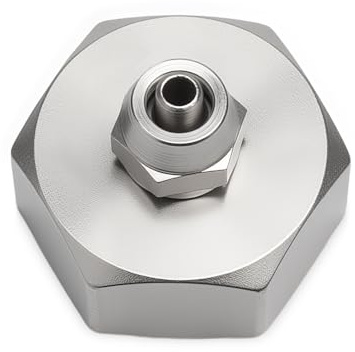 KQDRAVINE Kylskåpsvattenanslutning, vattenfilteradapter med 300 cm råmaterialband, slangadapter med gummitätning, 3/4-tums uttag till 1/4 tums anslutning för kylsystem och omvänd osmos-system