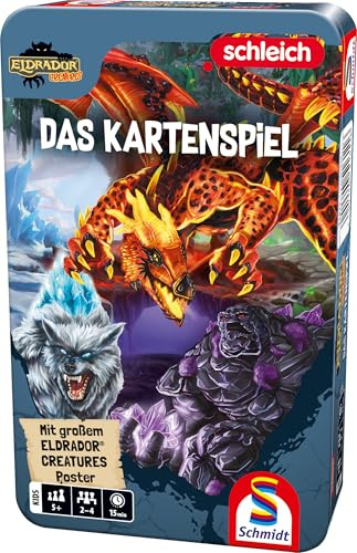 Schmidt Spiele 51611 Eldrador - Gioco di Carte in Scatola di Metallo