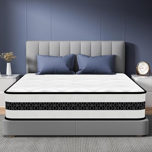 Colchón 140x190 cm Espuma de Memoria Foam, Confort y Firmeza Media | Antibacteriano, Transpirable, Hipoalergénico, Duradero | 10 Zonas Ergonómico, Lujo Colchón Viscoelástico Matrimonial, Altura 26 cm