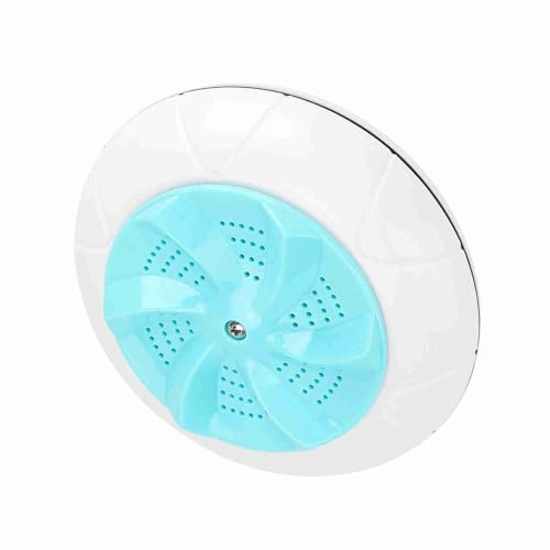SALALIS Mini Lavatrice Portatile Ad Ultrasuoni per Lavanderia Domestica da Viaggio, Alimentata Tramite USB 6 W, capacità 1 Kg, Adatta per Agenzie di Viaggio (Verde)