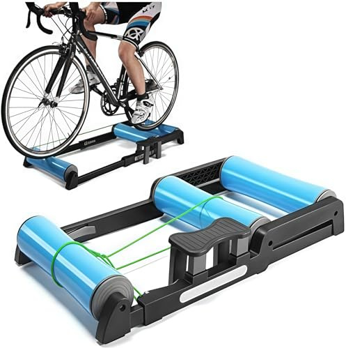 Bike Trainer - Faltbare Rollen für Indoor Cycling, Resistance Exercise Fitness Maschine für MTB und Rennräder
