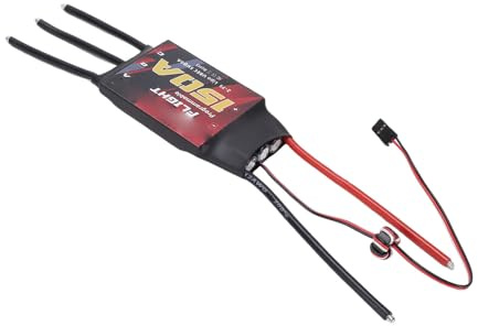 CHICIRIS ESC, Controlador de Velocidad Eléctrico sin Escobillas 150A, ESC de Alta Potencia para Cuadricóptero y Avión de ala Fija, Compatible con Baterías Lipo 2-7S