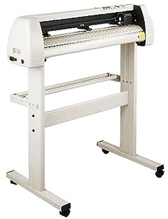 Vinyl Cutter Plotter Skylt Skärmaskin med 20 blad LCD Signmaster Software USB Port 2 Pinch Rollers