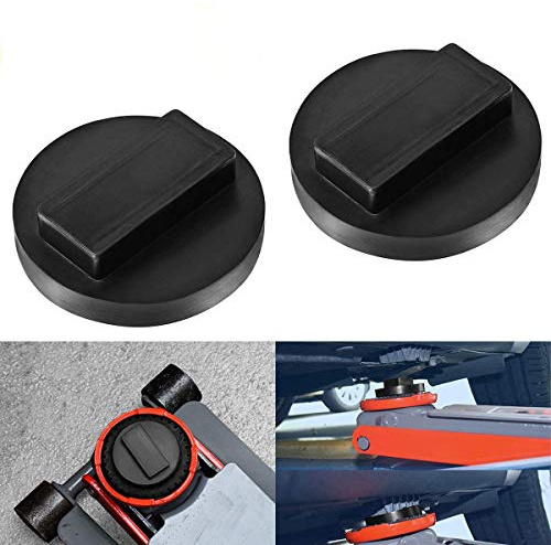 Greluma 2 Stück Universal Square Polyurethan Jack Pad Adapter kompatibel mit BMW und Mini