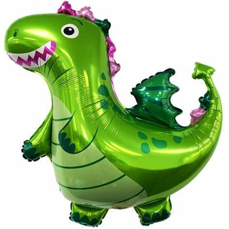 Palloncini giganti a forma di drago, XL, grandi, per feste di compleanno per bambini (drago verde 91,4 cm)