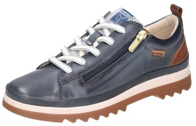 Pikolinos Zapatos Mujer Cordones Y Cremallera Vigo Cuero