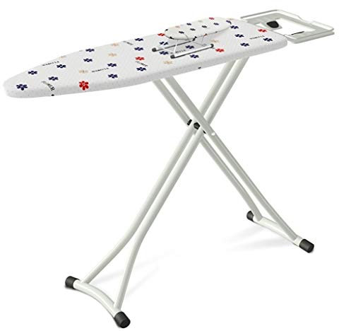 Strumenti da stiro Asse da stiro per hotel, asse da stiro regolabile in 6 gradini Comodo asse da stiro con rivestimento in cotone, con supporto per maniche piccole