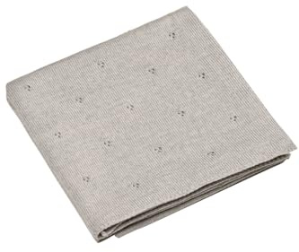 Ander Babydecke Merinowolle Apollo - Kuscheldecke Kinder 75cm x 100cm - Baby Kuscheldecke Grau Farben - Baby Zubehör Bequem und Sicher