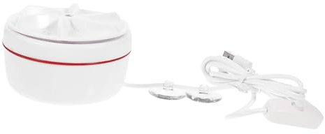 Tragbare Kleiner Waschmaschine USB 30w für Reisen und Geschäftsreisen | Weißes Abs Gehäuse mit Kupfer, 15–20 Liter Wasserstand, Leicht mit Hohem Drehmoment