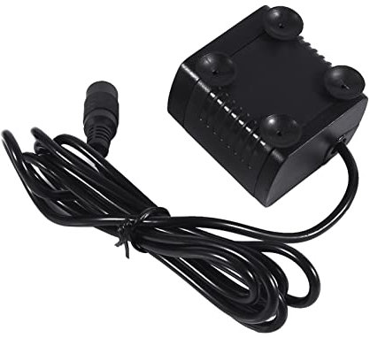 DC 12 V Solar-Wasserpumpe, Mikro-Tauchwasserpumpe Mini-Brunnenpumpe Ersatz mit Schlauchdraht für Haustierbrunnen Aquarium Teich Hydrokultur