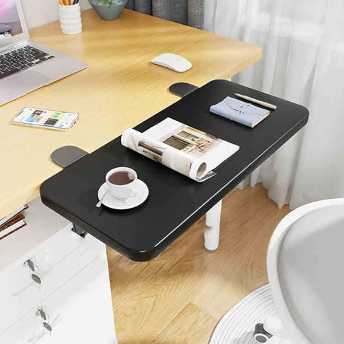 Unikicool TischverläNgerung Faltbare Tastaturablage,SchreibtischverläNgerungen,TischverläNgerung Faltbare Tastaturablage,Klemmdesign,Platz Sparen,Geeignet Zur HandgelenkunterstüTzung