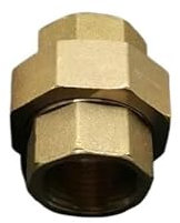 BSP-Innengewinde Messing-Rohrverschraubung Union Koppler Adapter(1)