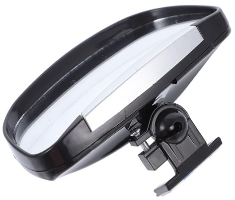ORFOFE Espejo Retrovisor Auxiliar para Vehículo y Plástico Duradero Diseño Clásico y Fácil Instalación Accesorio para Coches Mejora Visibilidad Trasera Segura