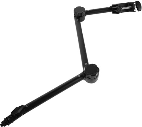Ciieeo Bras de Microphone de Bureau Réglable à Pince Perche de Microphone Rétractable Antichoc avec Rotation 360° Support Robuste pour Podcast Streaming et Enregistrement