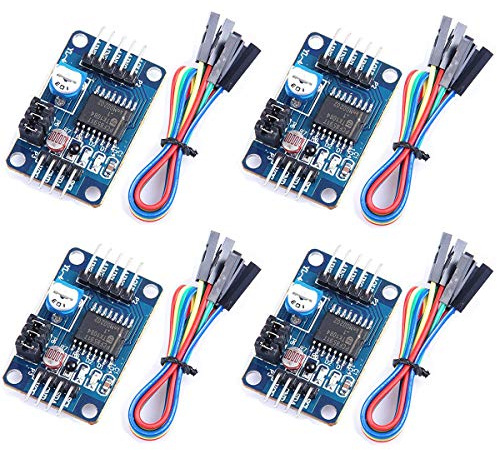 Youmile 4PACK PCF8591 AD/DA-Konverter-Modul Analog-Digital-Konverter-Modul Digital-Analog-Konverter für Arduino Raspberry Pi