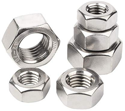 Edelstahl 304, Sechskantmutter, Sechskantschraube, M2M3M4M5M6M8M10M12M16M18M20-M18 [1 Stk]