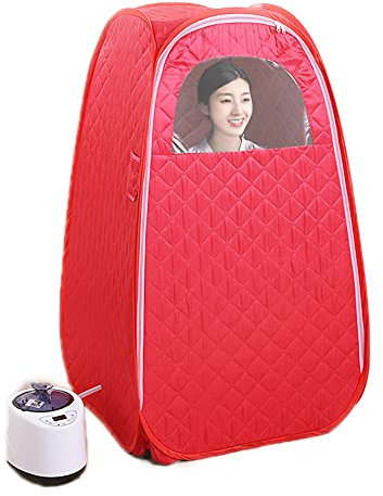 GJXJY Sauna à Vapeur Personnel, 2.2L Tente de Sauna de Machine de Spa avec Réglage de la Température de 15 Fichiers, pour de Désintoxication de Perte de Poids