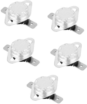 KSD301 Thermostat 40 Bis 150 ℃ 250 V 15 A, Normalerweise Geschlossen, Einstellbarer Schnappscheiben-Temperaturschalter für Mikrowellenherd-Kaffeemaschine (55℃)
