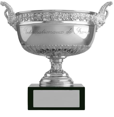 SWAYVES Trophée Denat, Tournoi de Tennis, Trophées de Coupe, Affichaà Thème Du Grand Chelem, Ornements de Sport Pour Bureau, Club Et Maison