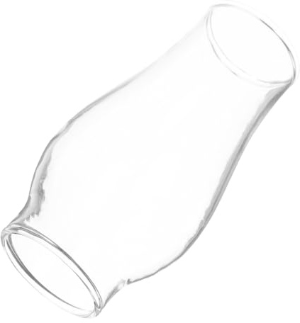 Garneck Hurricane Lamp Parts Kit Glass Oil Lamp Shade Replacement Small Chimneys Emergency Lighting Accessory