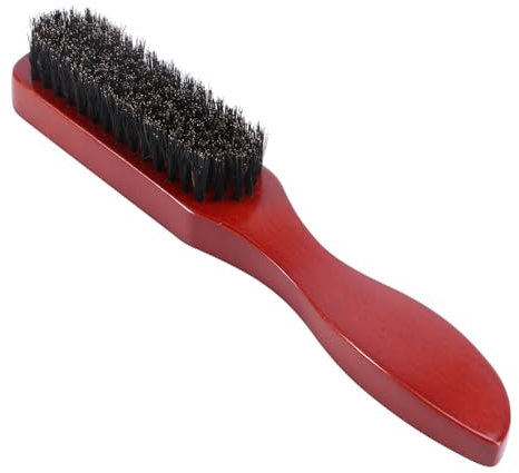 PACKOVE 1 Stück Masser Holzschweineborstenkamm Reinigungspinsel Styling-bartbürste Borsten Bartbürste Männer Bartbürste Bambus