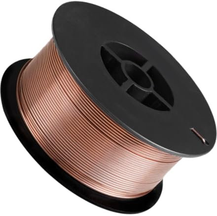 Ciieeo Filo in Acciaio al Carbonio per Saldatura Senza Gas Filo per Saldatrice Anima di Flusso Materiale per Saldatura Versatile per Progetti di Assemblaggio e Riparazione
