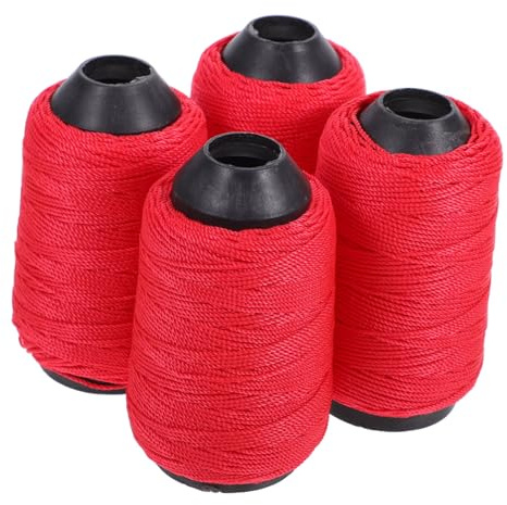 HEMOTON 4 Cuerda de Nylon Resistente para Jardinería y Construcción para Atar Plantas Proyectos de Manualidades y Actividades al Aire