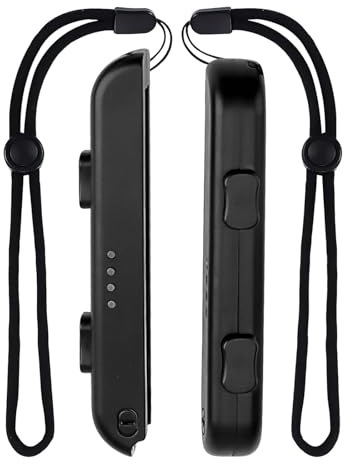 Bamyli Pour Nintendo Switch 2 1 Paire Dragonnes Réglables pour Joycon avec Support de Jeu et Verrouillage Automatique