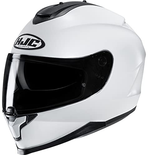 HJC Helmets Unisex – Erwachsene Nc Motorrad Helm, Weiß, XL