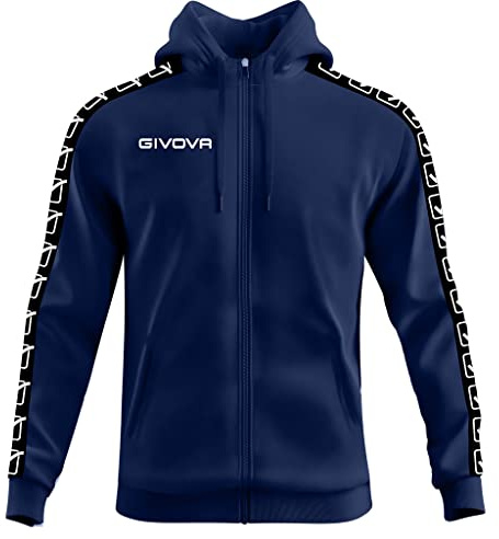 GIVOVA Band Felpa con Zip Unisex - Adulto (Pacco da 1)