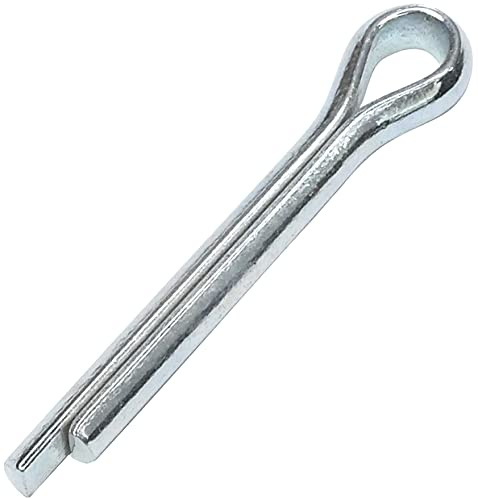 AERZETIX - Lot de 50 Goupilles Fendues Ø5x48mm - Goupille Épingle d'Attelage - DIN 94 ISO 1234 - Dureté 4.8 - en Acier Zingué - Couleur Argent