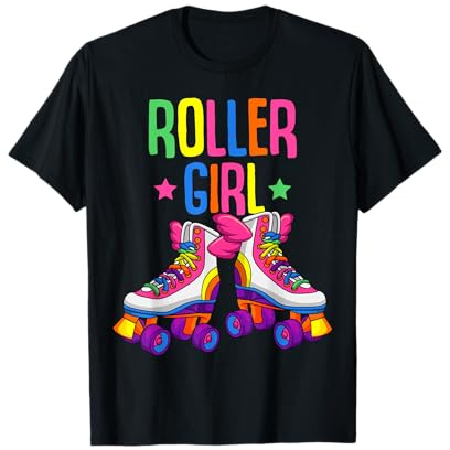 Roller Girl Patines de Ruedas Patinaje artístico Camiseta