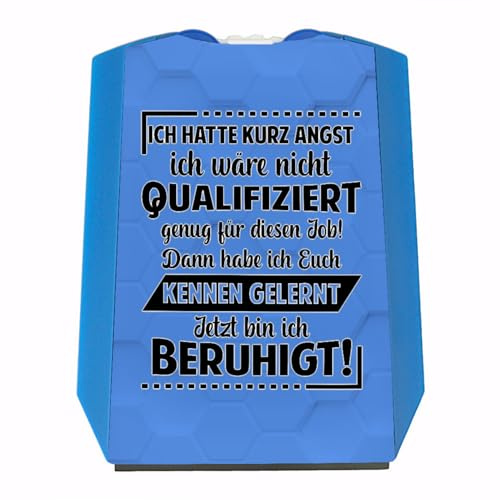 speecheese Unqualifizierte Kollegen Spruch Parkscheibe Lustige LKW-Fahrer Idee zum neuen Job LKW Parkuhr Busfahrer Eiskratzer Qualifikation