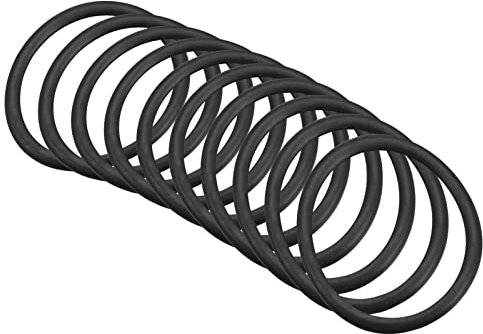 QUARKZMAN Nitrile Gomma O-Ring 32mm x 25mm x 3,5mm Guarnizioni di Tenuta Anelli Rubinetti Rotondo Guarnizione Rondella per Rubinetto Idraulica Riparazione Sigillatura Connessione, 10 Pezzi