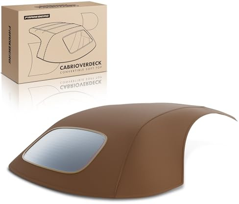 Frankberg Cabrioverdeck Softtop Verdeckbezug Braun VWNB TAN-STF | Kompatibel mit New Beetle Cabriolet 1Y7