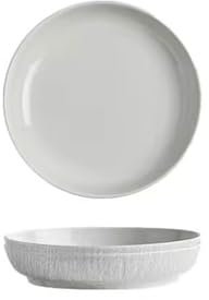Piatti di Insalata Piatti Piani, Piatti, Piatti In Ceramica for La Casa, Stoviglie, Piatti Piani Leggeri Di Lusso, Piatti Fondi, Piatti Piatti da Dessert (Color : A*6)