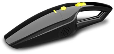 Zerodeko 1pc Handheld Car Vacuum Cleaner for Wet and Dry Use Compact Lightweight Design High Power for Pet Hair Leaves and Liquid Cleanup Cars Black