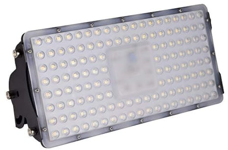 Luz de trabajo led recargable, Proyector LED for obras de construcción en paredes exteriores, luz de seguridad ensamblada, for viajes, campamentos, pesca, obras de construcción, talleres