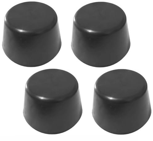 Set 4 Pezzi TAMPONI Rotondi per Ponti SOLLEVATORI - Gomma Extra Forte - Supporti, spessori specifici anche per Auto elettriche