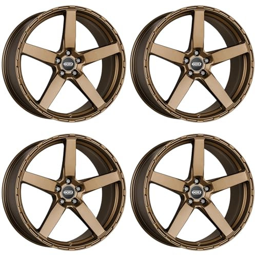 4x Dotz Felgen MarinaBay bronze 8.5Jx19 ET25 5x112 kompatibel mit Volkswagen Arteon ID.4 Id.7 Passat Phaeton Scirocco Tiguan