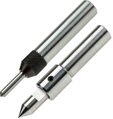 BLUEFOX TOOLS Spring Center Tap Guide Tool to Align Tap | Set of 2 pcs | For Drill Presses, threading Lathe Mill Jig Bore | Made of Alloy Steel | Adjustable Tension