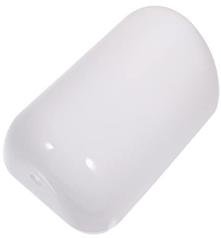 DOITOOL Weißer Glas Lampenschirm Retro Stil Ersatz Für Schreibtischlampe Sicherer Lampenschirm Mit Elegantem Design Zur Lichtstreuung Passend Für Wohnzimmer Und Schlafzimmer Einfach Zu