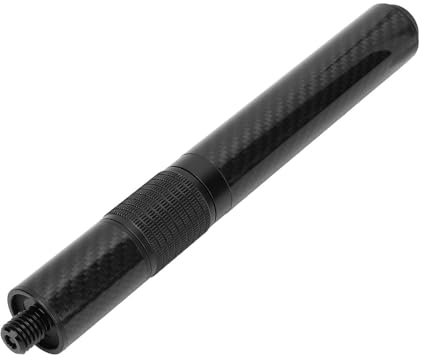 Fabater Pool-Queue-Verlängerung für PERI 10-14 Zoll Teleskop-Billard-Queue-Sticks aus Kohlefaser-Aluminiumlegierung, Billard-Queue-Verlängerung mit Stoßstange, Aufbewahrungstasche