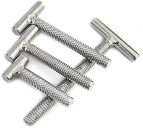 304 Edelstahl T-Schraube Schweißschraube T-Bolzen M4-M12(35mm,M4 (5Pcs))