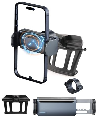 YEE PIN Support de téléphone portable compatible pour Nissan X-Trail 2014-2021/Nissan Qashqai 2014-2020 | Rotation à 360° | Verrouillage automatique | Compatible avec smartphones de 4-7 pouces