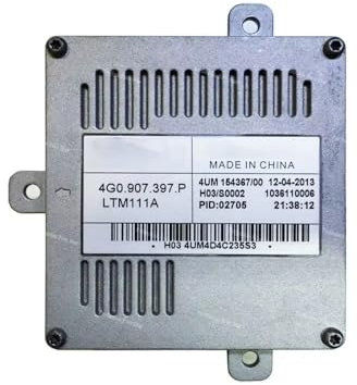 Ballast au xénon Compatible avec Les modèles A1, A3, S3, A6, C7, RS3, 4G0.907.397.R et 4G0.907.397.P, Accessoire de Voiture (4G0.907.397.R)