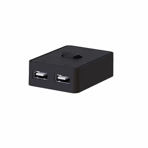 XIAOCLI Commutateur USB KVM USB HUB 3.0 sélecteur de commutateur commutateur KVM for PC Clavier Souris imprimante 1 PC Partage 2 appareils commutateur USB(USB3.0)