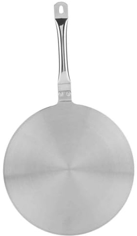 Toyvian Stainless Steel Induction Heat Converter Disk for Cooker Fast Heat Conducting Diffuser Plate Compatible with Gas Electric and Induction Hobs Suitable for Iron and Ceramic Cookware